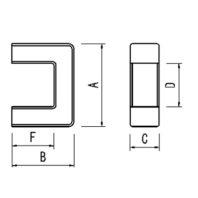 UU型高導(dǎo)磁芯